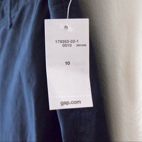 GAP Maternity Pants, Blue, Size 10 - Picture 3 of 9